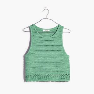 Madewell Plus Kellen Crocheted Sweater Tank